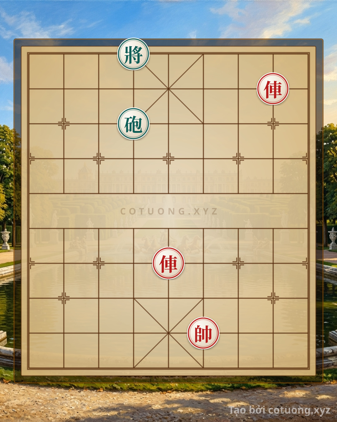 Challenge: Song xa áp đáy, tuyệt sát cung thành - Can you solve it?