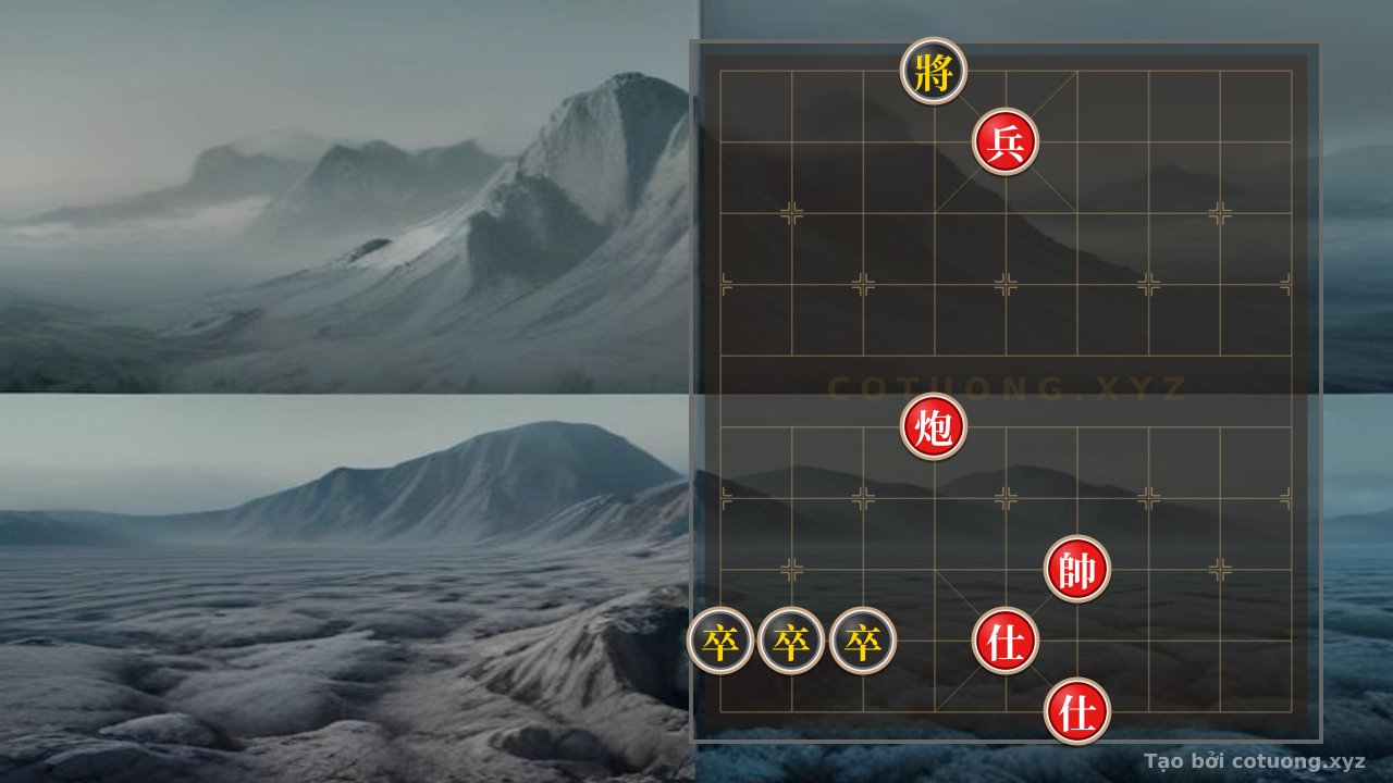 Thế cờ: Xiangqi: Red's Strategic Breakthrough Against Black in 3 Moves — Cờ Tướng Online