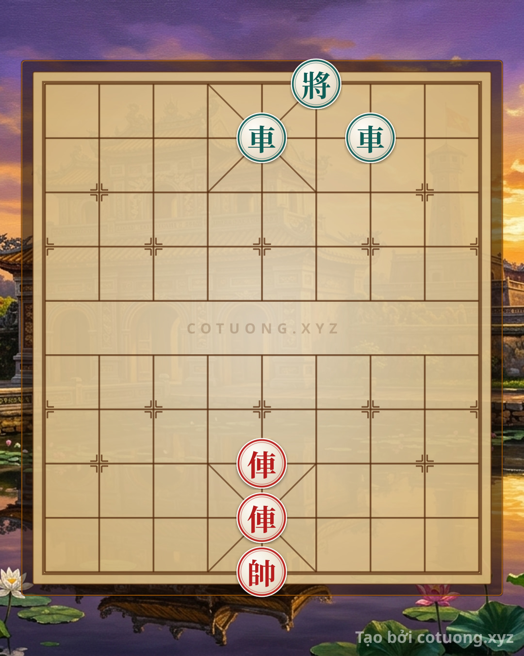 Challenge: Tactical Blitz: Red Chariot Wins in 3 Moves - Can you solve it?