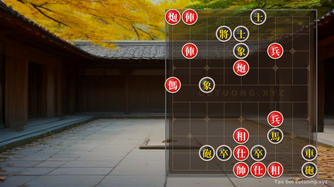 Thế cờ: Xiangqi (Chinese Chess) Strategy: The Red Cannon on 9th Rank, 10th File - Modern Xichu Bich Tactics — Cờ Tướng Online