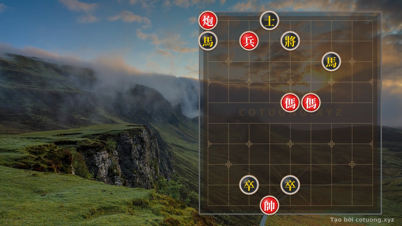 Thế cờ: Red Cannon on 9th File, 10th Rank: The Supreme 'Killing Move' Strategy in Xiangqi — Cờ Tướng Online