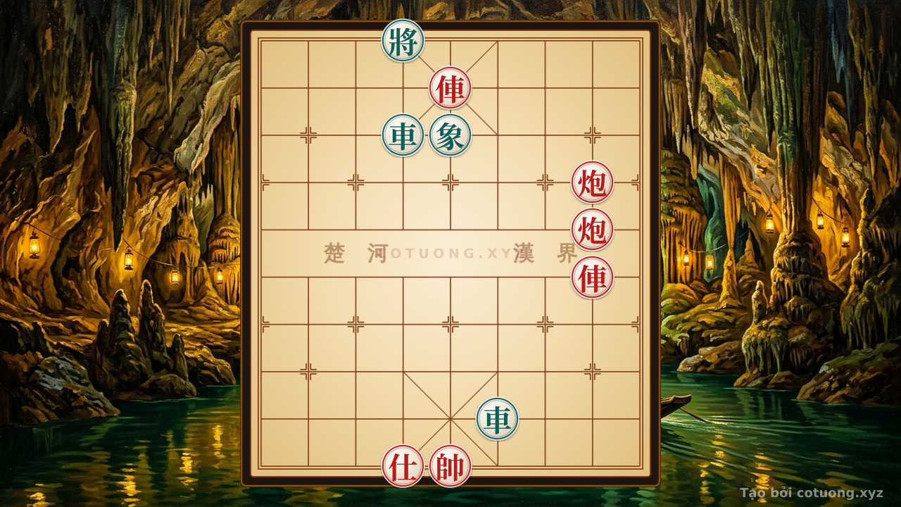 Thế cờ: Red Rook 'Mouth Blocked' Black Rook: An Extremely Defensive Strategy for Beginners — Cờ Tướng Online