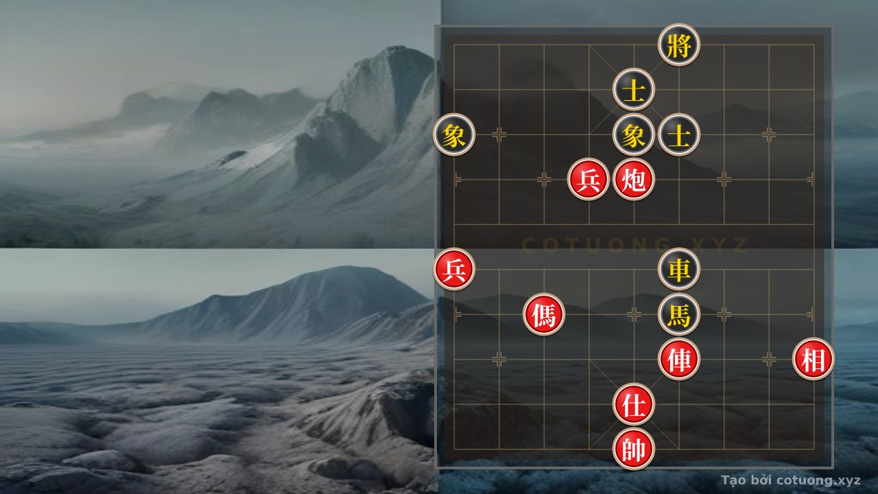 Thế cờ: Double Black Horse Trap: The 'Horse Endgame' in Xiangqi — Cờ Tướng Online