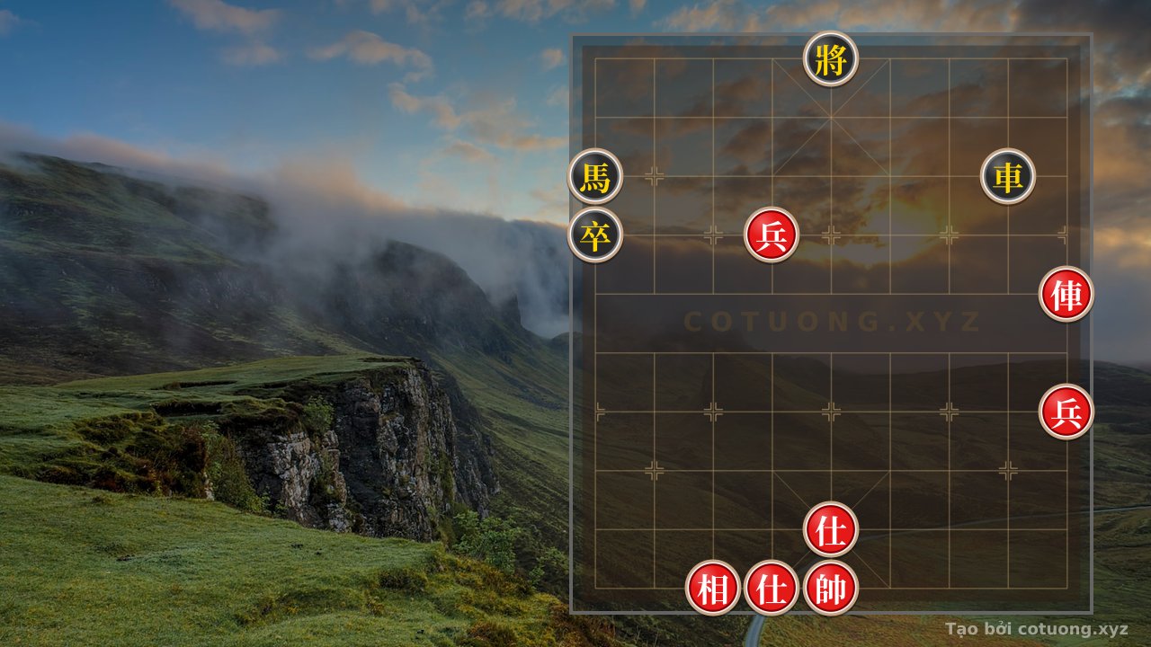 Thế cờ: Red's Opening with the 'Pawn Break' - Black's Elephant on 8/8 is Trapped — Cờ Tướng Online