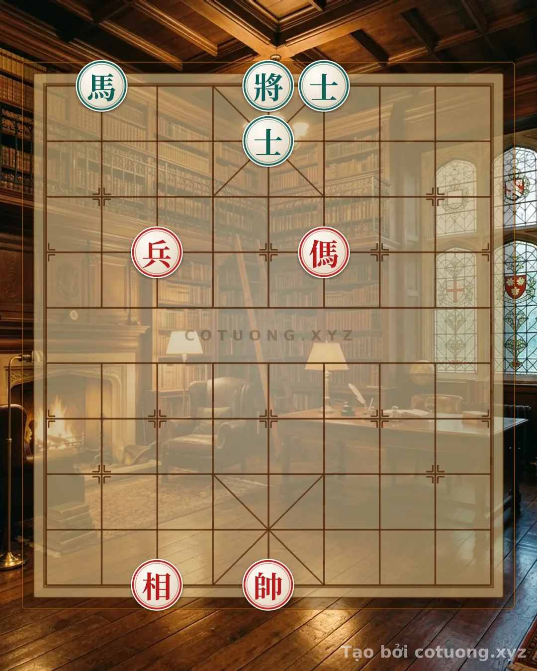 Challenge: Xiangqi: Mastering the Double Horse Face-to-Face Trap - Can you solve it?