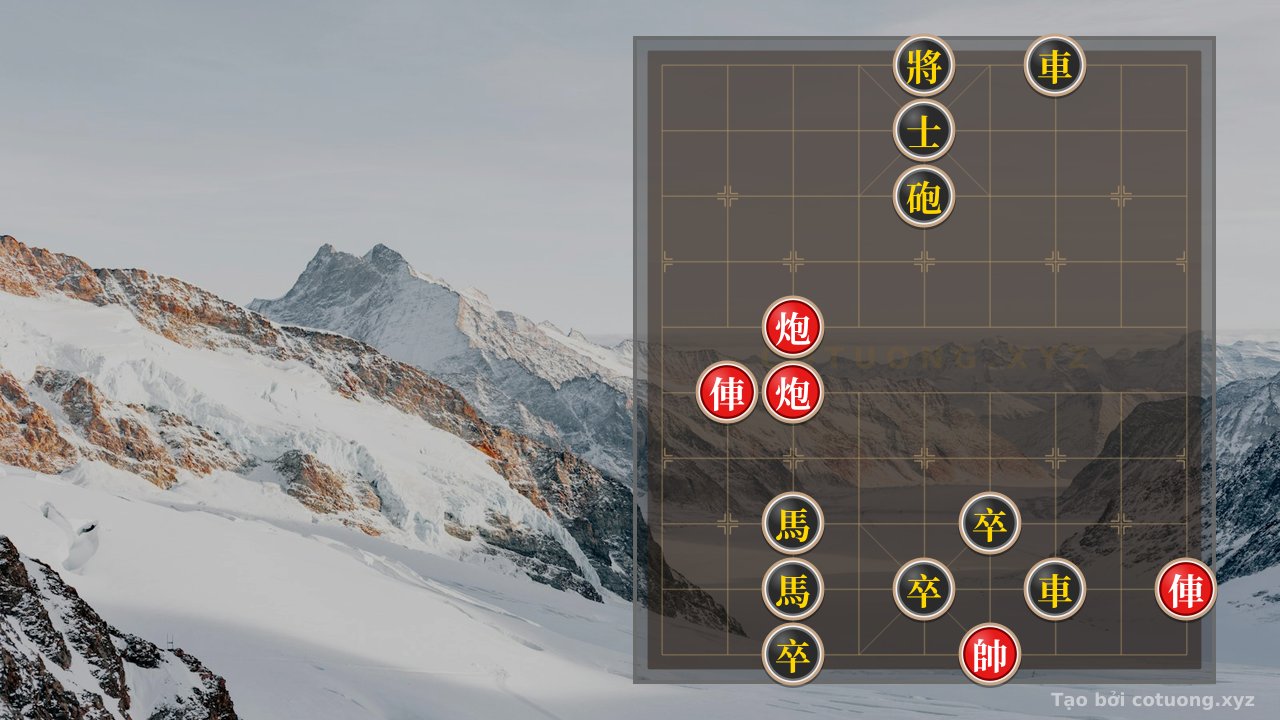 Thế cờ: Xiangqi: How to Defeat the Double Horse Trap in an Empty Cannon Formation — Cờ Tướng Online