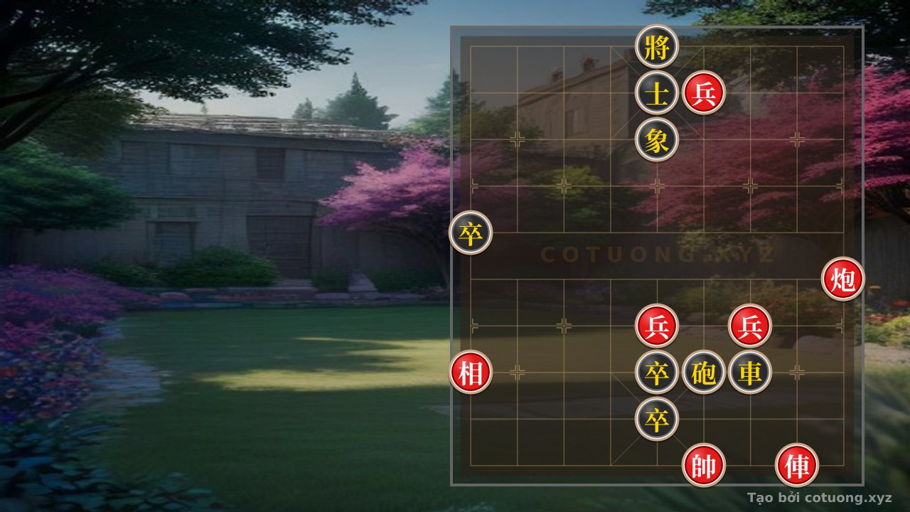 Thế cờ: Chess Formation: Red Rook Exposed 2 and Red Cannon Exposed 1 - Strategy to Defeat Black — Cờ Tướng Online