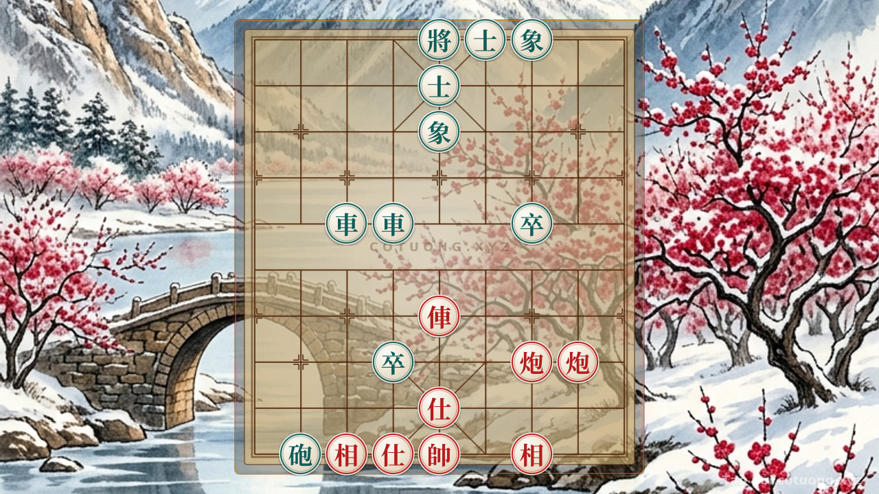 Thế cờ: Quick Winning Trick: Red Chariot Pierces Black Cannon in 3 Moves — Cờ Tướng Online