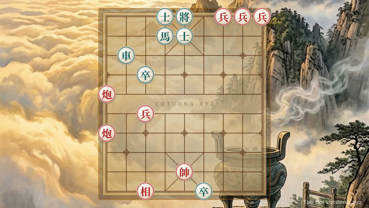 Thế cờ: A Tricky Battle: 