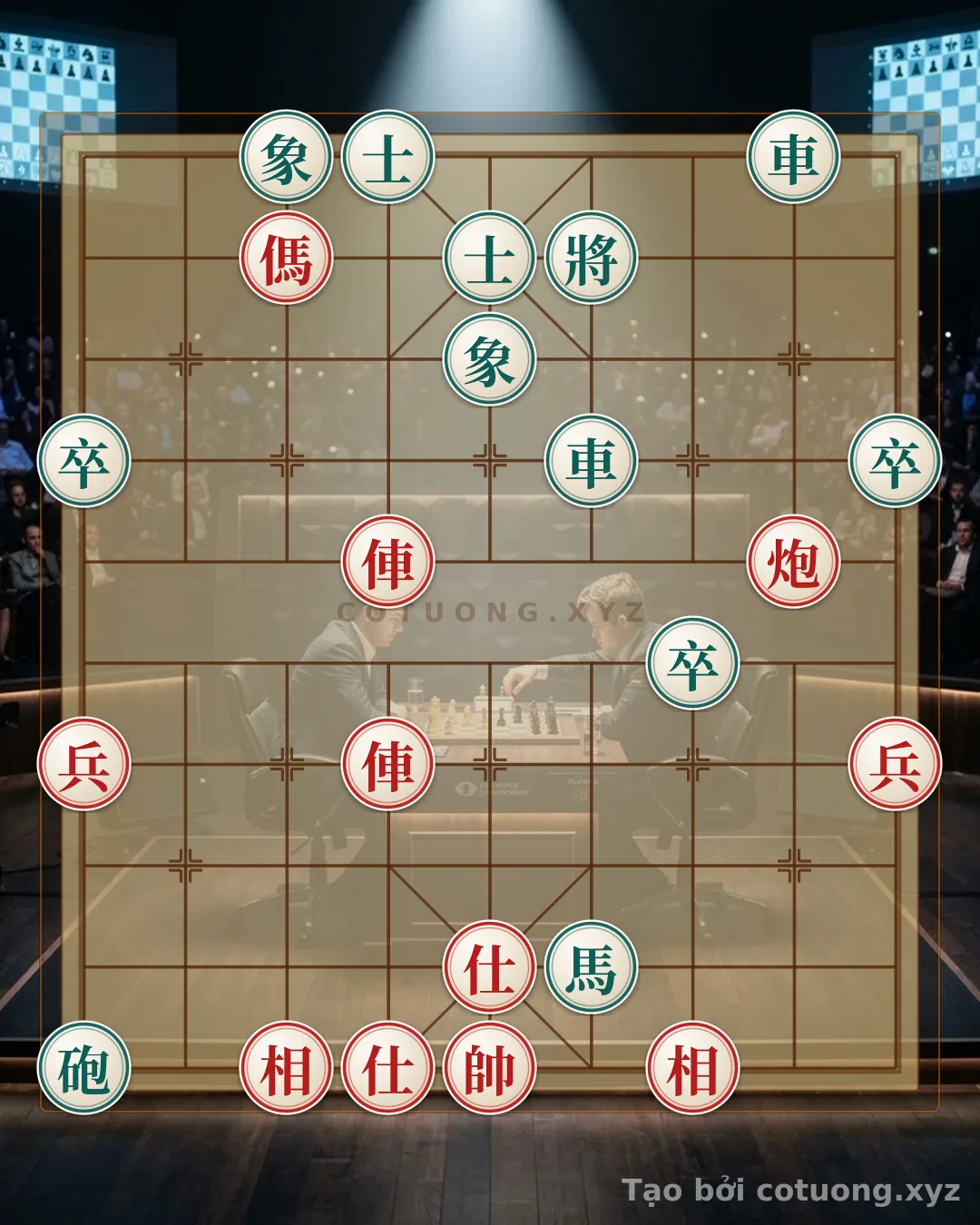 Challenge: Xiangqi Tip #9184: When Two Red Chariots Dance Across the Battlefield - The Art of Counterattack in Silence - Can you solve it?