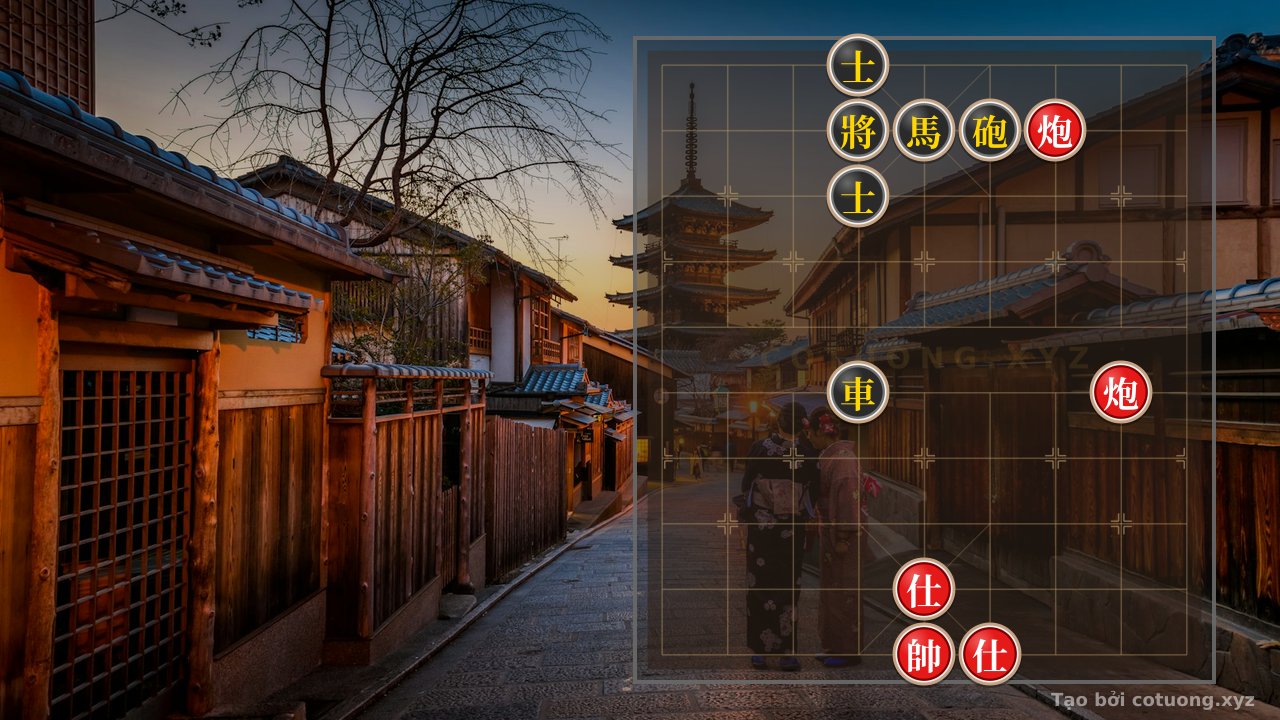 Thế cờ: **Red Cannon Open File 3 – Critical Battle!** | Dangerous Xiangqi Position, Should Red Be Aggressive or Retreat? — Cờ Tướng Online
