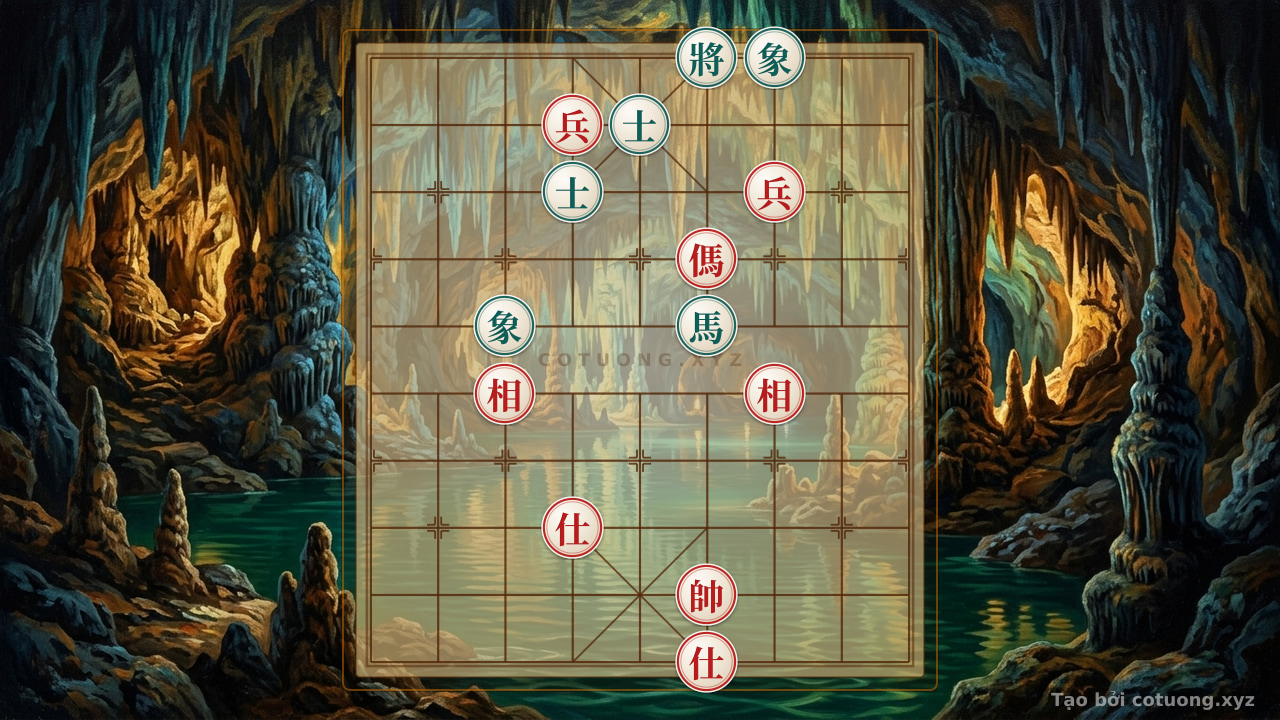 Thế cờ: Red General Chess: Tactical Tips to Beat the AI [Master] — Cờ Tướng Online