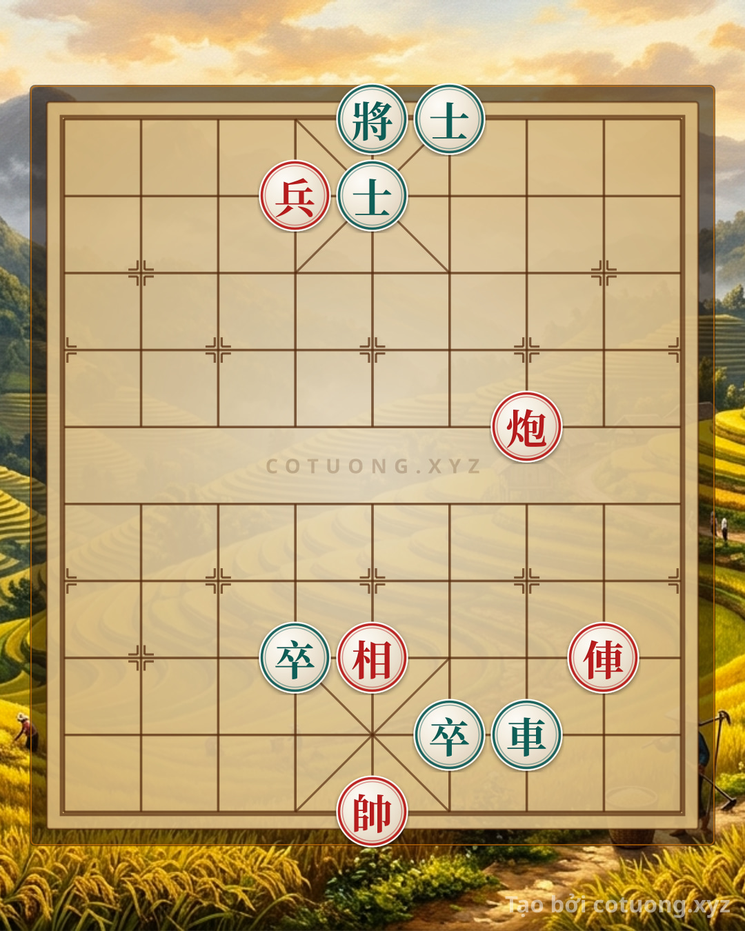 Challenge: Xiangqi: Defensive Tactics Against Red Chariot and Cannon - Can you solve it?