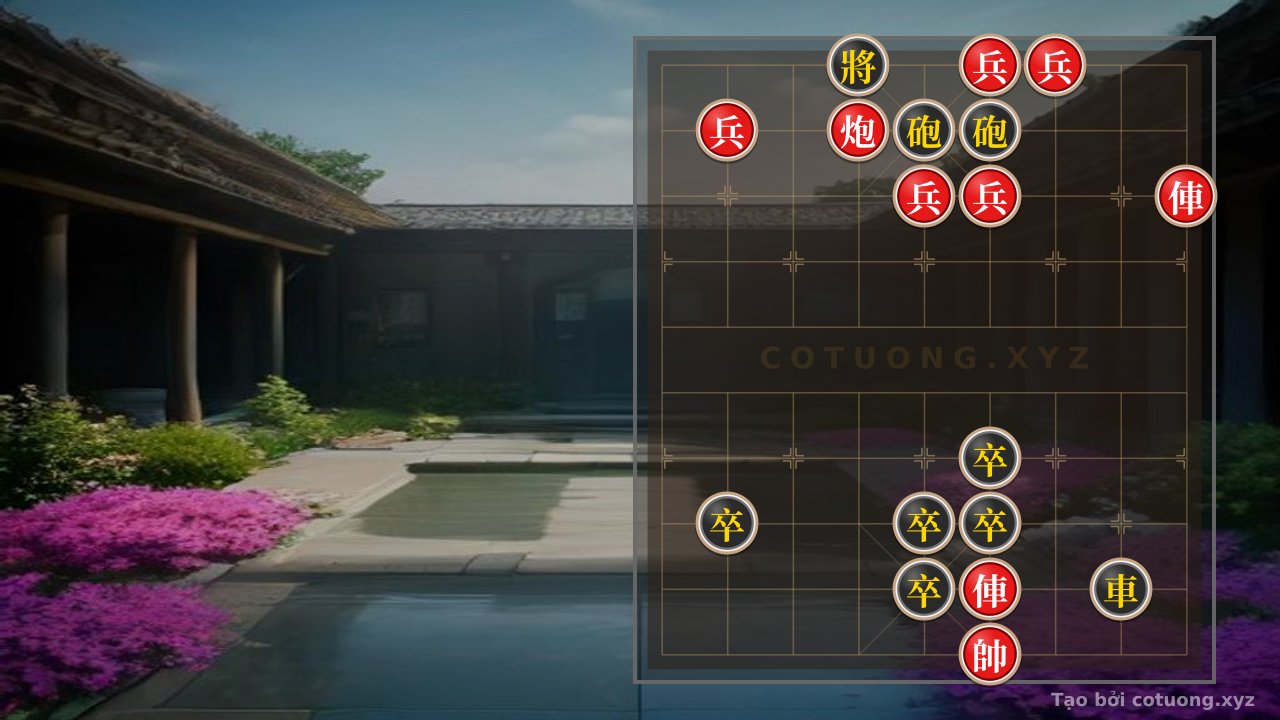 Thế cờ: Defensive Counterattack: Techniques to Neutralize Black's Offensive in the Chariot-Cannon Formation — Cờ Tướng Online