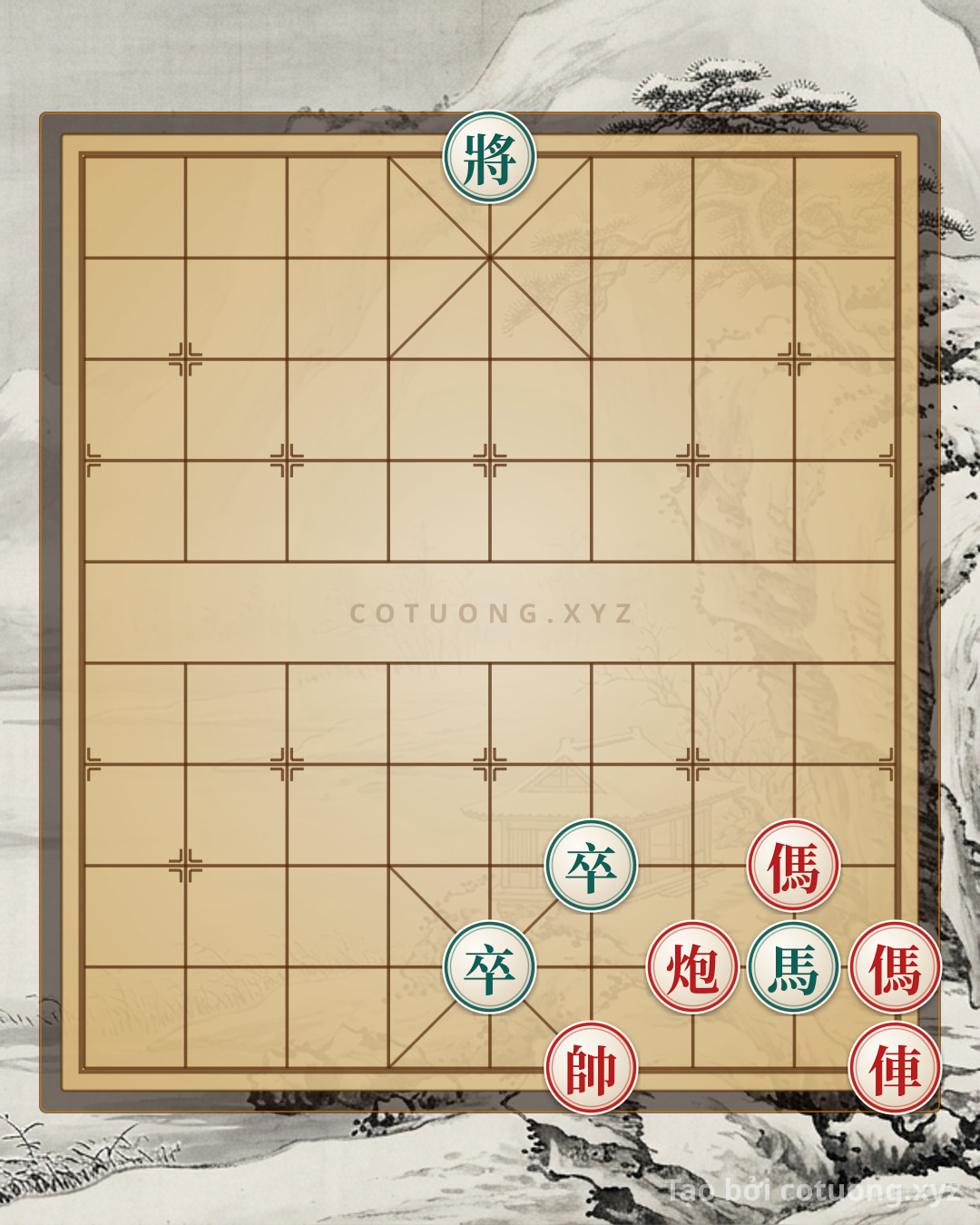 Challenge: Classic Checkmate Tips: Red Chariot Cannon Double Horse Crushes Black's Double Pawn - The Perilous General's Chess Battle #63b2 - Can you solve it?