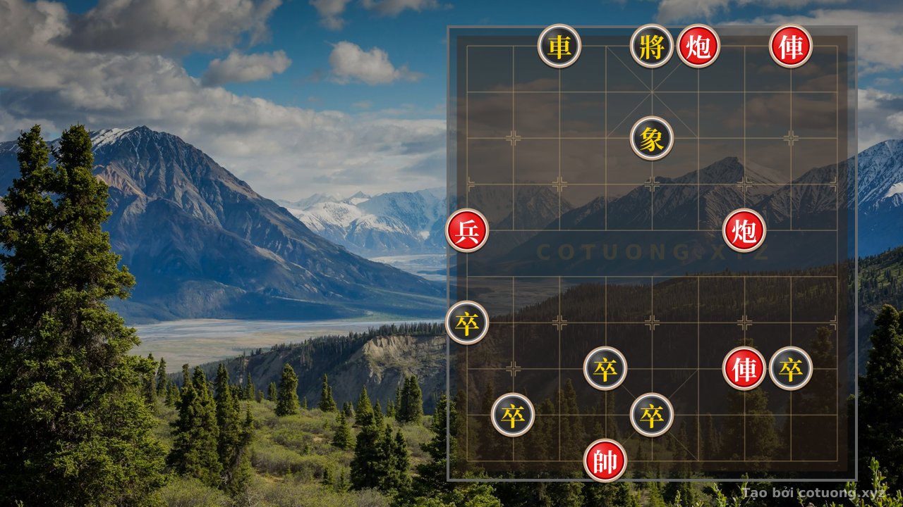 Thế cờ: Master Strategy: Red Chariot on File 3 and Red Cannon on File 4 - Elite Xiangqi Tactics — Cờ Tướng Online