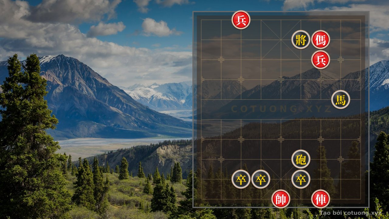 Thế cờ: The 'Black Rook' Trap on File 6, Rank 3: How to Defeat the Black Cannon in 3 Moves — Cờ Tướng Online