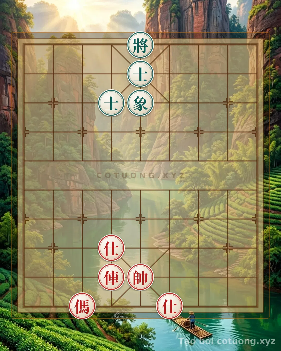 Thế cờ: The 'Breakthrough' Strategy of the Red Chariot in the 'Bishop Elephant' Formation - Xiangqi Online 8dc7 — Cờ Tướng Online
