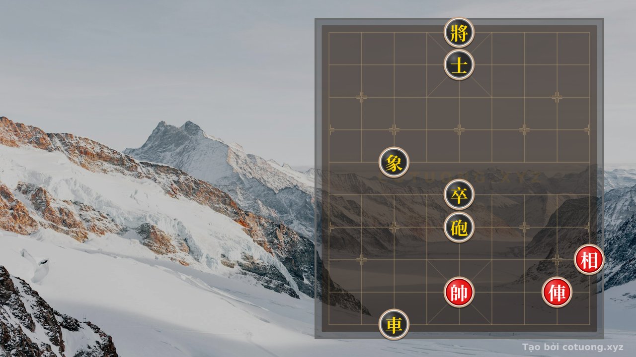 Thế cờ: Red General Chess: Strategy to Defeat the Black Chariot in 5 Moves — Cờ Tướng Online