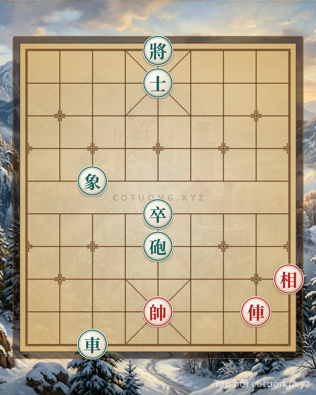 Challenge: Red General Chess: Strategy to Defeat the Black Chariot in 5 Moves - Can you solve it?