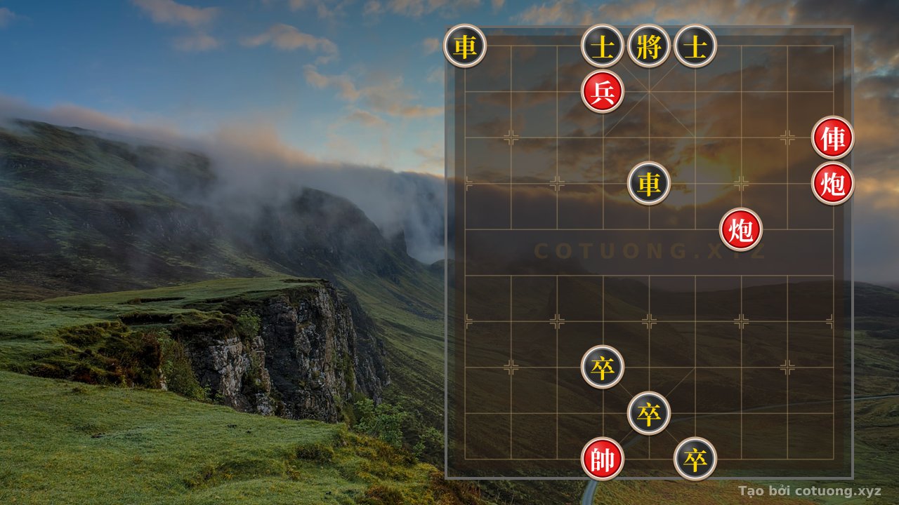 Thế cờ: The Secret to Breaking the Double Rook Defense: How Red's 2 Rooks and 2 Cannons Can Defeat Black's 3 Pawns and 2 Rooks Like a Joke! — Cờ Tướng Online