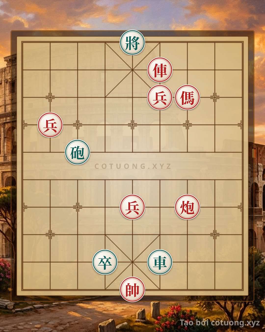 Challenge: Xiangqi Super Difficult: Red Chariot Wins in 5 Moves - Checkmate Strategy - Can you solve it?