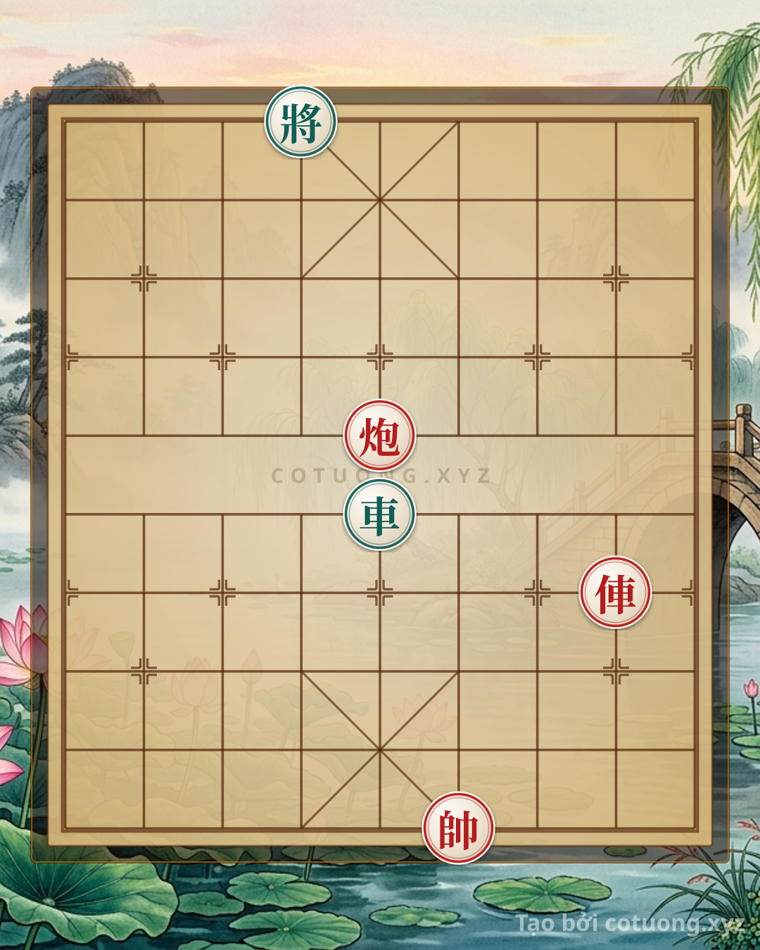 Challenge: Basic Xiangqi: Red's Breakthrough at 5th File, 10th Rank - Can you solve it?