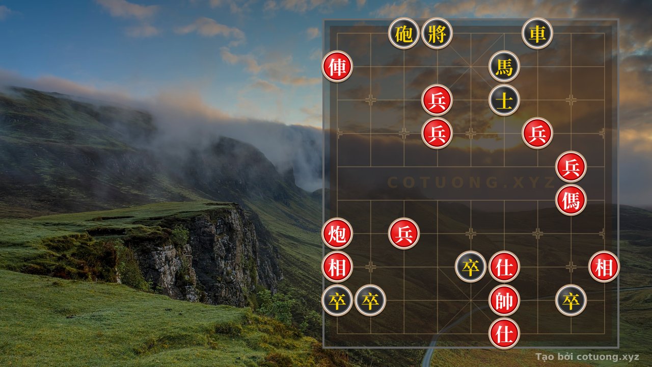 Thế cờ: Xiangqi: 'Black Cannon Lurking 3' - Defensive Strategy — Cờ Tướng Online