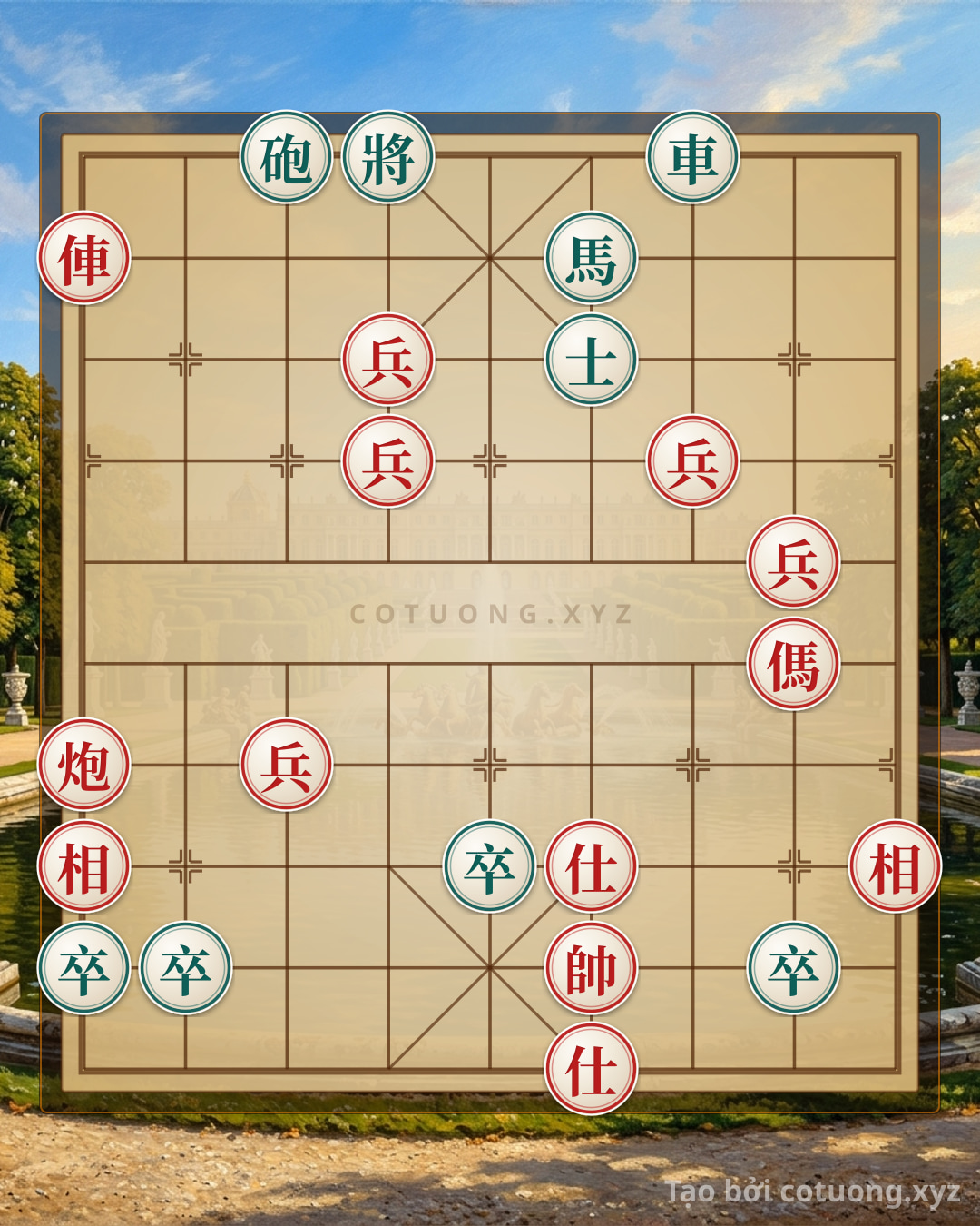 Challenge: Xiangqi: 'Black Cannon Lurking 3' - Defensive Strategy - Can you solve it?