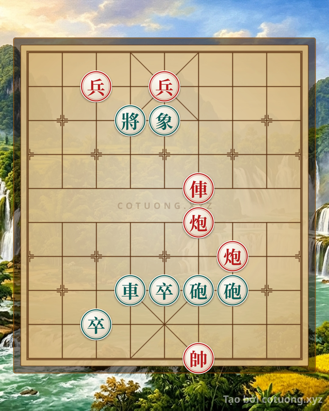 Challenge: The Classic Xiangqi: The Art of the Rook and Cannon in Endgame – A Masterful Symphony - Can you solve it?