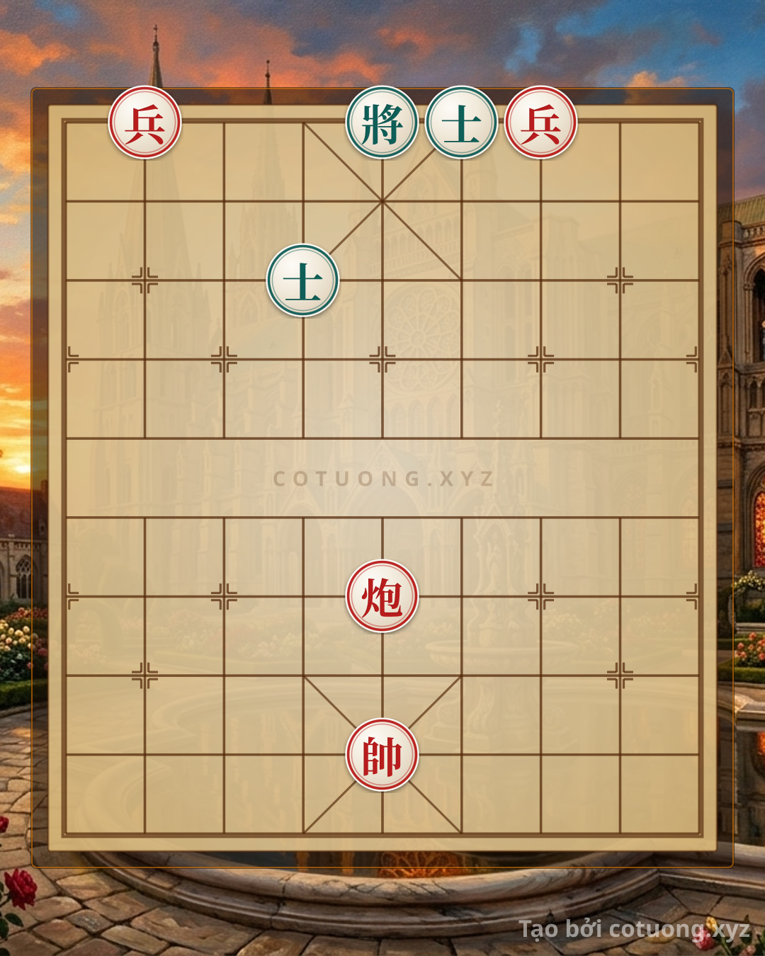 Challenge: The Secret of the Black Advisor: Defending Against the Red Cannon in Position '8dc7' - Can you solve it?
