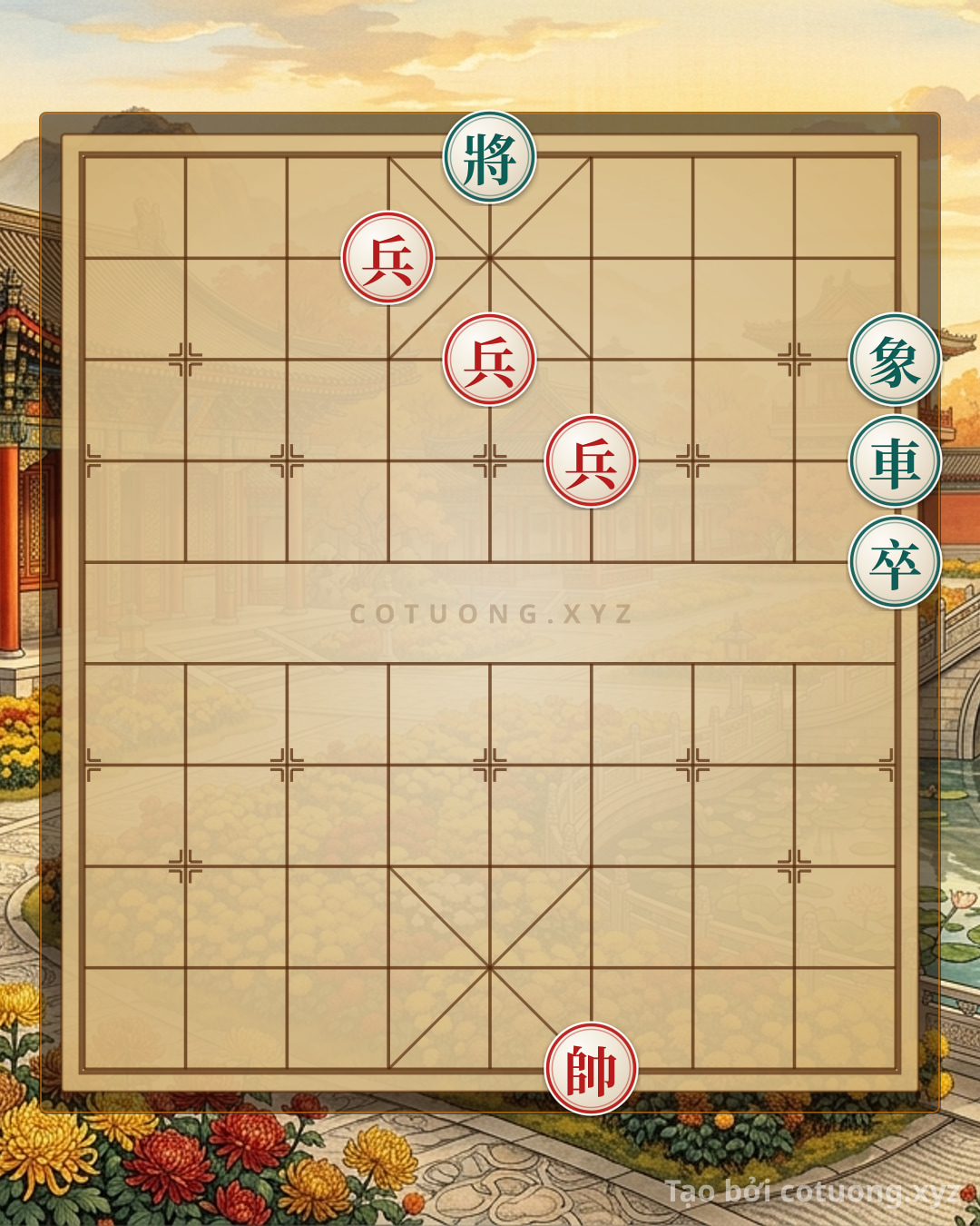 Challenge: Tam chốt áp cung, phá thành đoạt ải - Can you solve it?