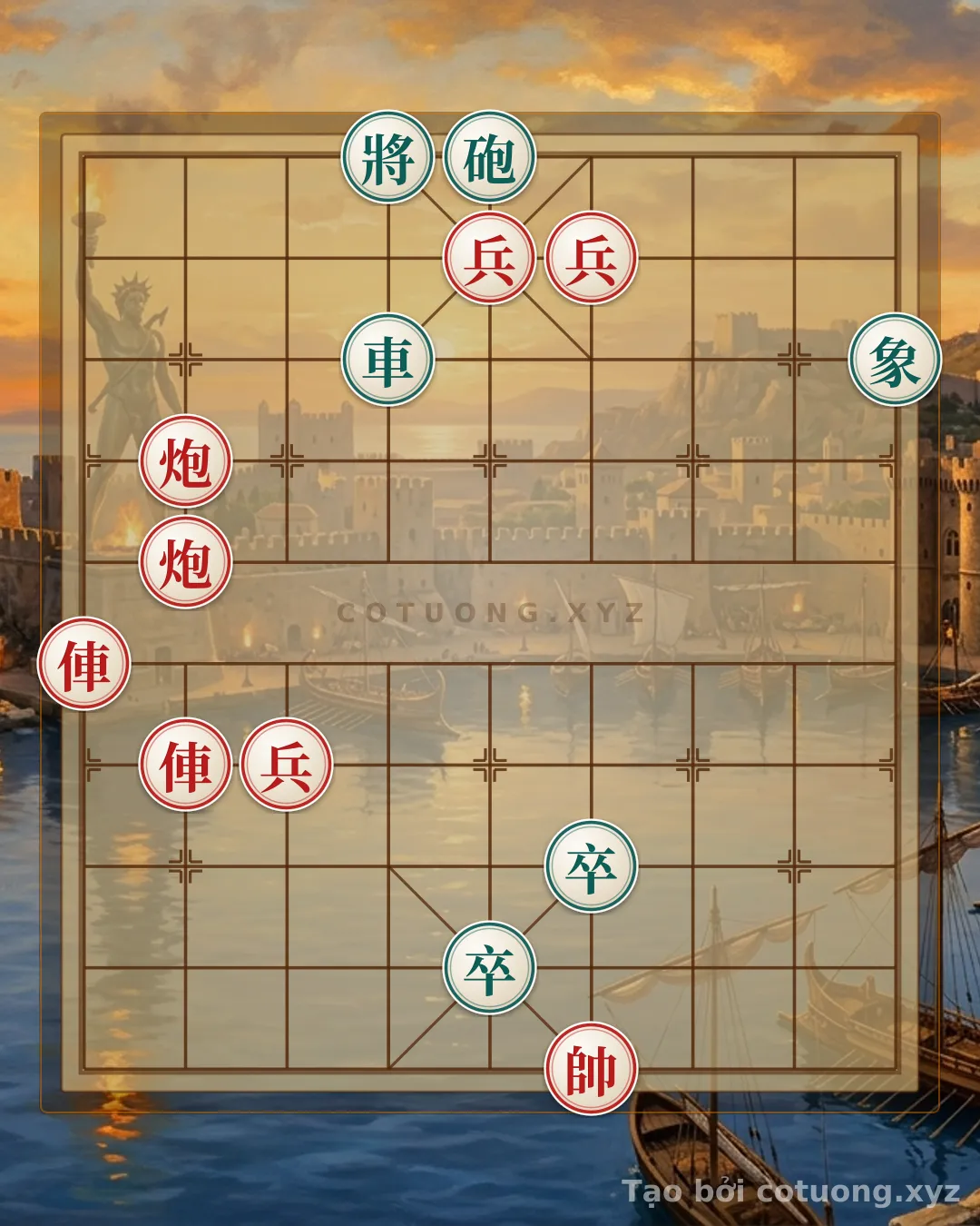 Challenge: Xiangqi Position: Red Rook Breaks Through to Black's 4th File, Who Can Solve It? - Can you solve it?