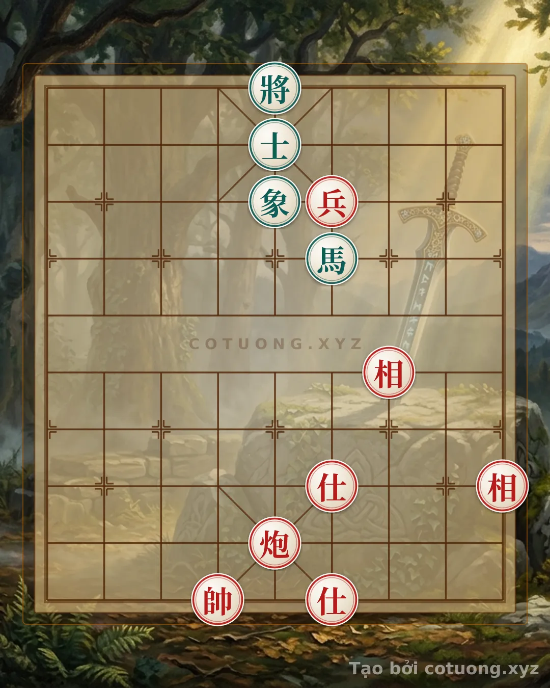 Challenge: Xiangqi: Strategic Sacrifice in the Battle of Blood and Iron - Can you solve it?