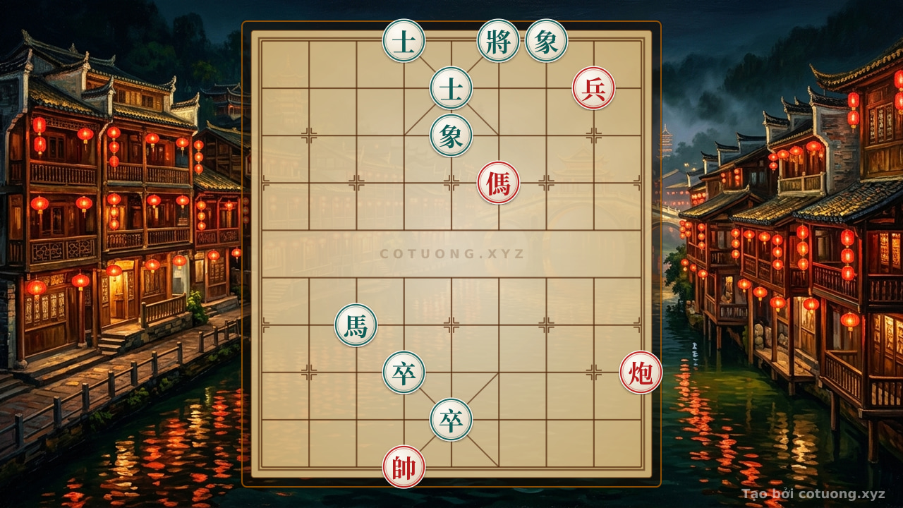Thế cờ: The 'Red Cannon Empty Cannon' Formation - Red'sDeadly Opening Gambit — Cờ Tướng Online