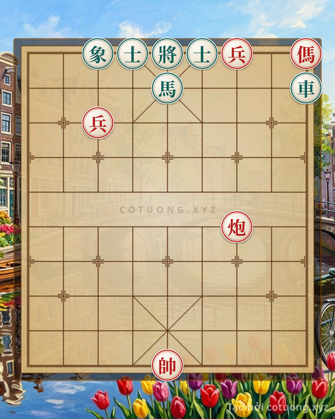 Challenge: Xiangqi: The Secret to Defeating Black with Double Horses - Can you solve it?