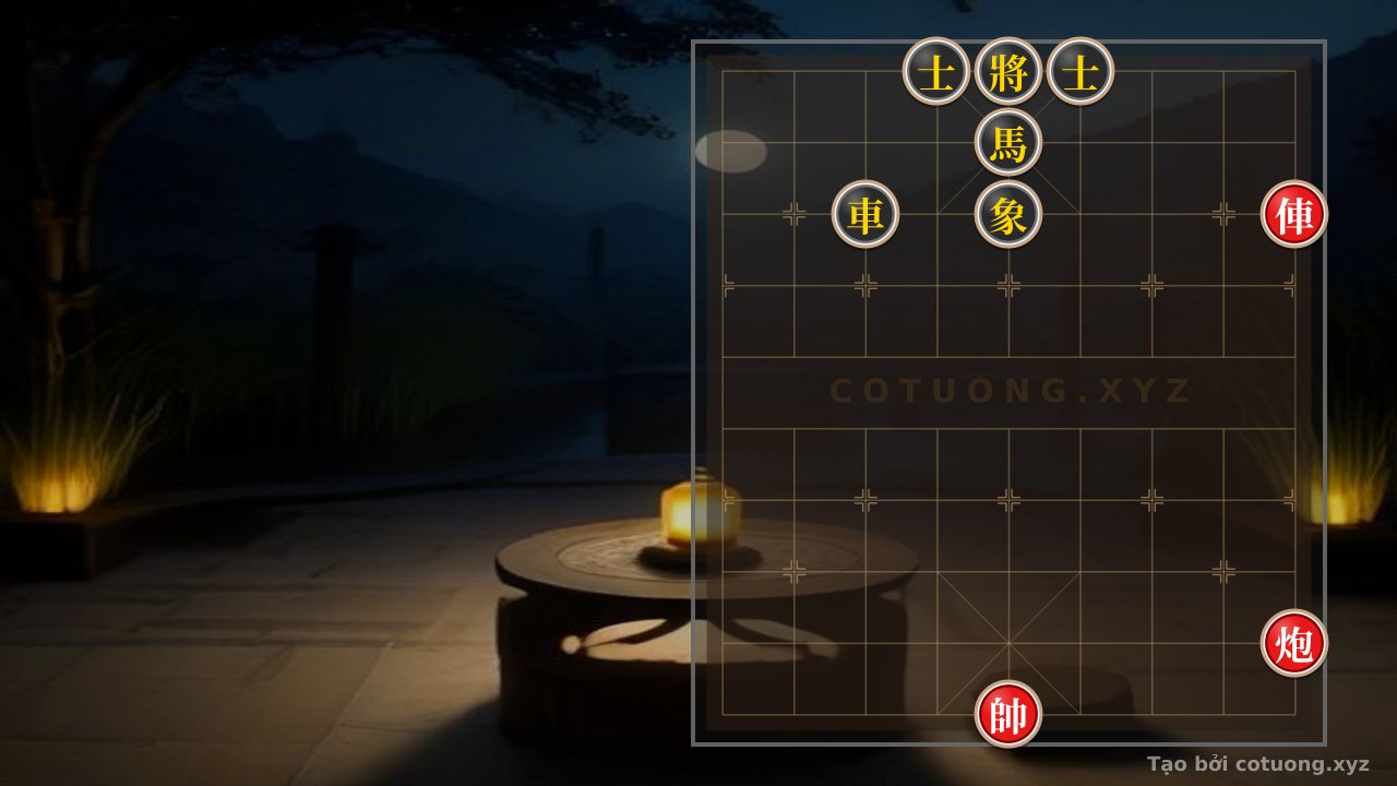 Thế cờ: Red Attacks Black's Chariot: The Art of the Sniper in Xiangqi — Cờ Tướng Online