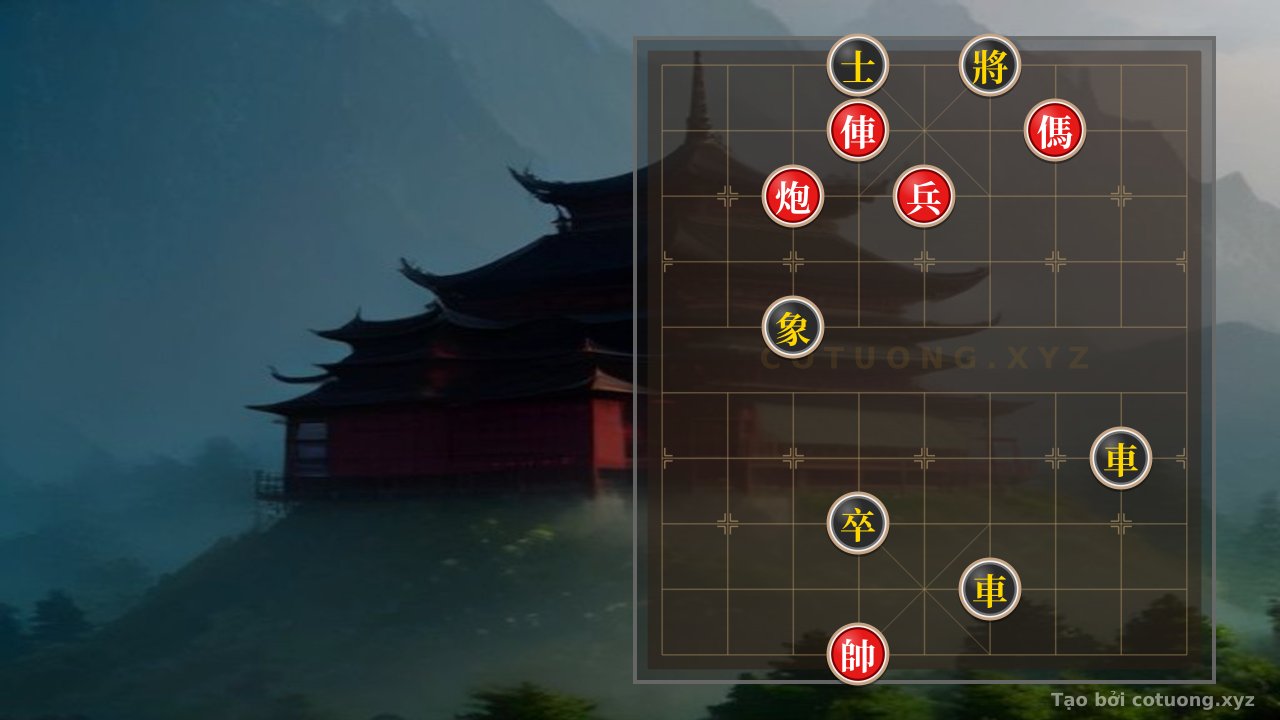 Thế cờ: Xiangqi Super Hard: Black's Defense Secrets to Win — Cờ Tướng Online