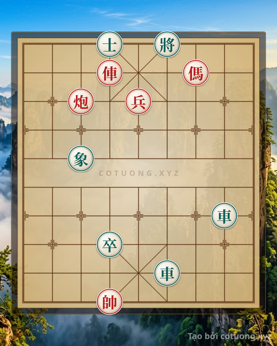 Challenge: Xiangqi Super Hard: Black's Defense Secrets to Win - Can you solve it?