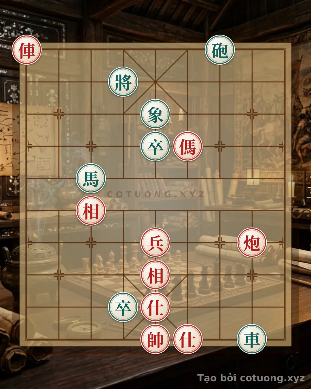 Challenge: Xiangqi Counterattack Tactics: Decoding the Rook-Cannon-Horse-Pawn vs. Rook-Cannon-Horse-2Pawns Opening - Can you solve it?