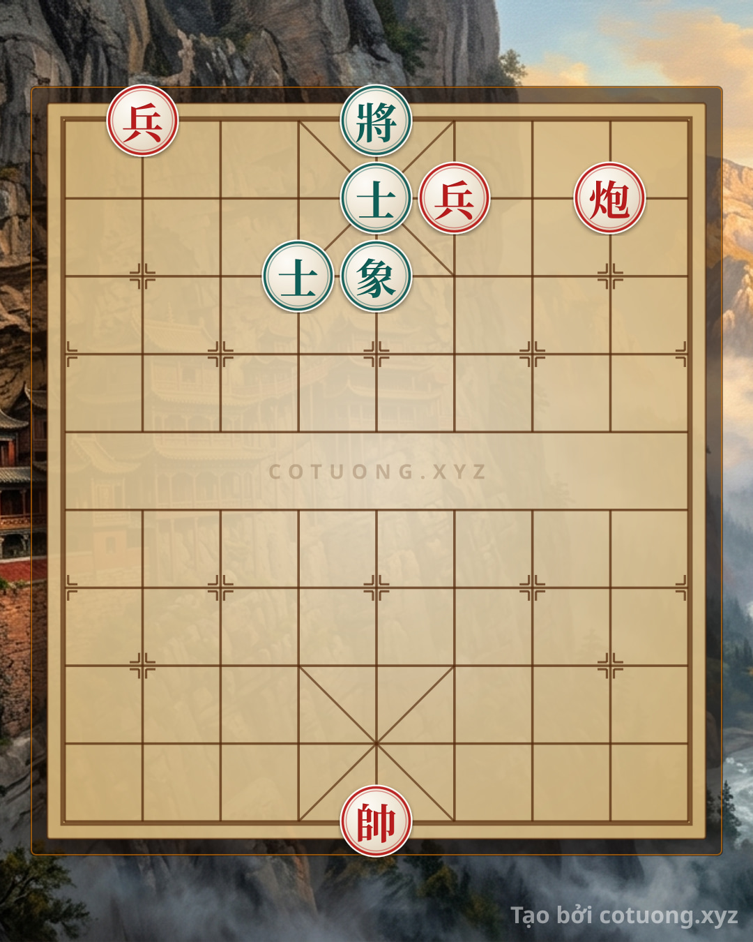 Challenge: Xiangqi: Red Forces Dominate, Black is Crushed - Analysis of Position 5/10 - Can you solve it?