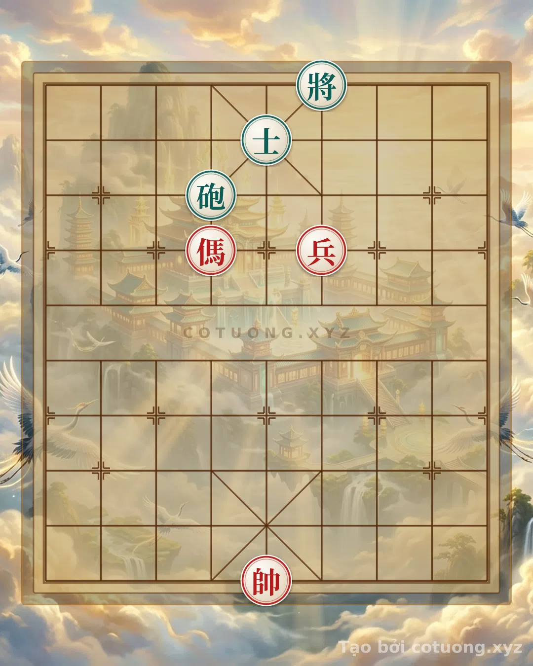 Thế cờ: Xiangqi: Strategy to Defeat the Black Cannon in 5 Moves — Cờ Tướng Online