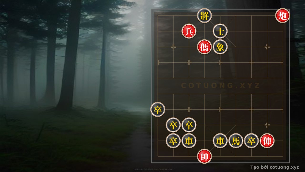 Thế cờ: Xiangqi Pro Tips: When the Red Cannon Summons the Black Soldier in a Classic Ambush Formation — Cờ Tướng Online