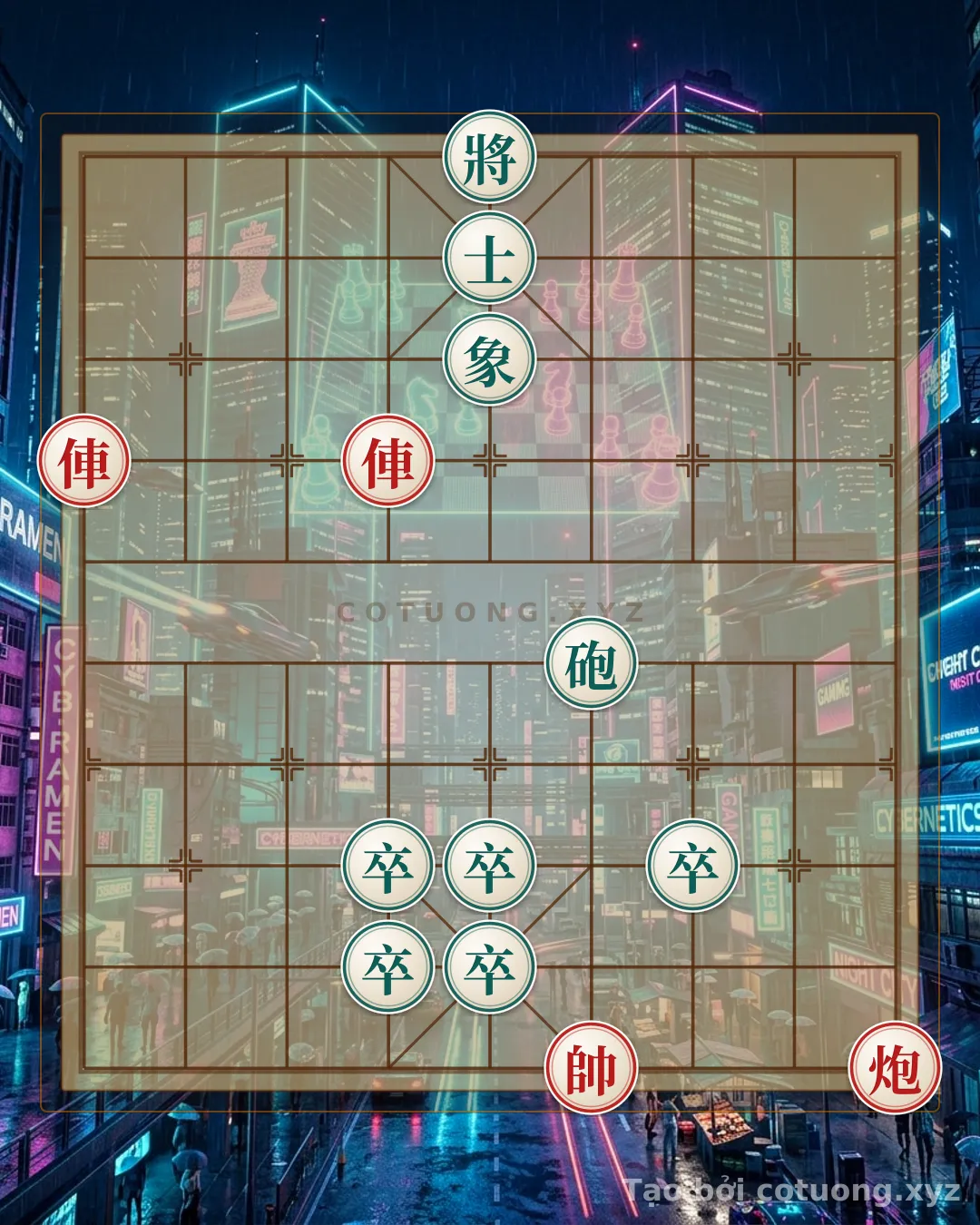 Challenge: Masterstroke: How 2 Red Cannons Crush Black's 5-Piece Fortress - A Classic Xiangqi Strategy You've Never Seen! - Can you solve it?
