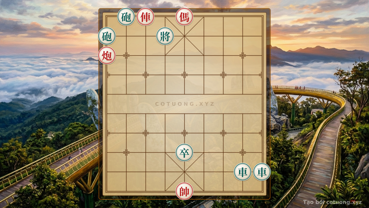 Thế cờ: Secret Tactics for the 'Black Cannon Hidden in the Dark' Endgame - Strategies for Beginners — Cờ Tướng Online