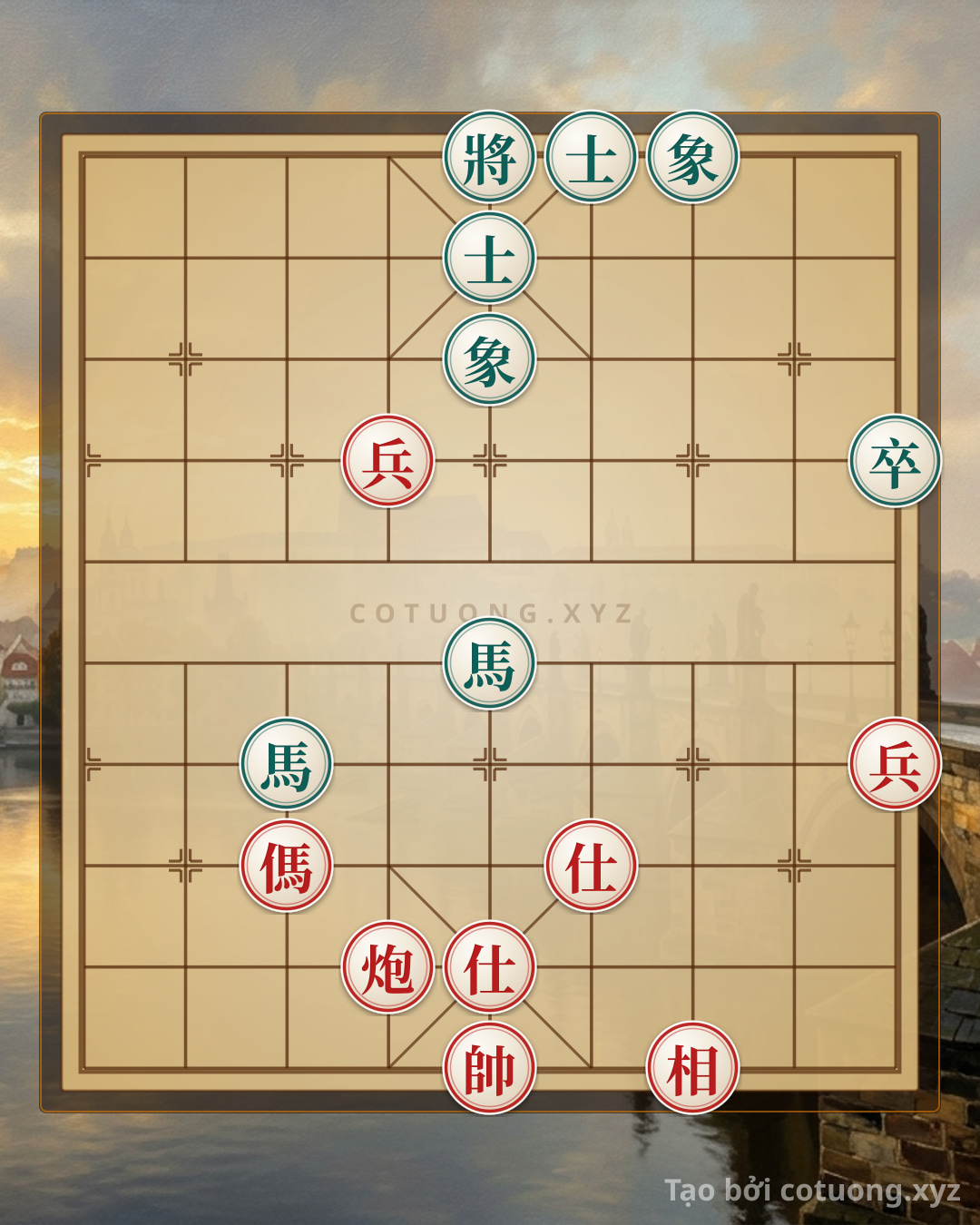 Challenge: Xiangqi 'Red Dog's Eye' - The Trap Behind the Black Arm - Can you solve it?