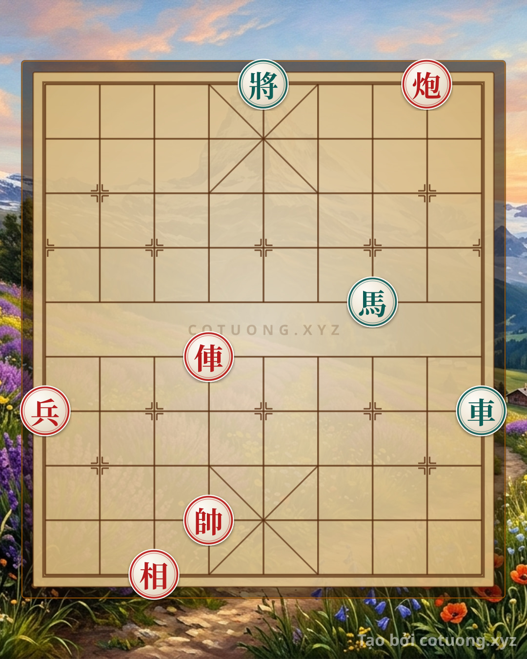 Challenge: Xa pháo hiệp lực trảm tướng - Can you solve it?