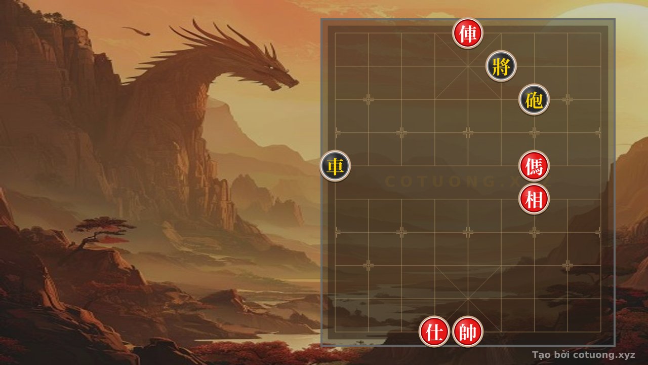 Thế cờ: The Mystery of the Board: The Red Chariot's L5 Trap and the Deadly Black Cannon's Ambush — Cờ Tướng Online