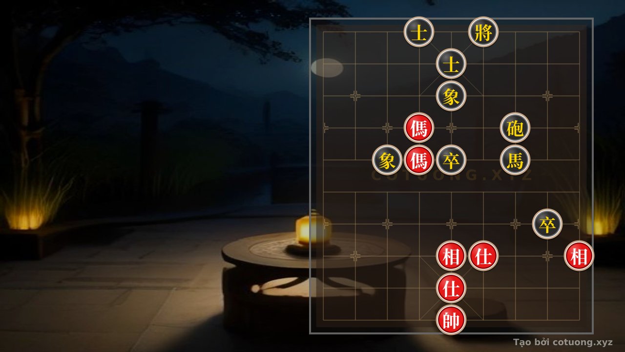 Thế cờ: Defensive Counterattack: Flipping the Board with Black Advisor — Cờ Tướng Online