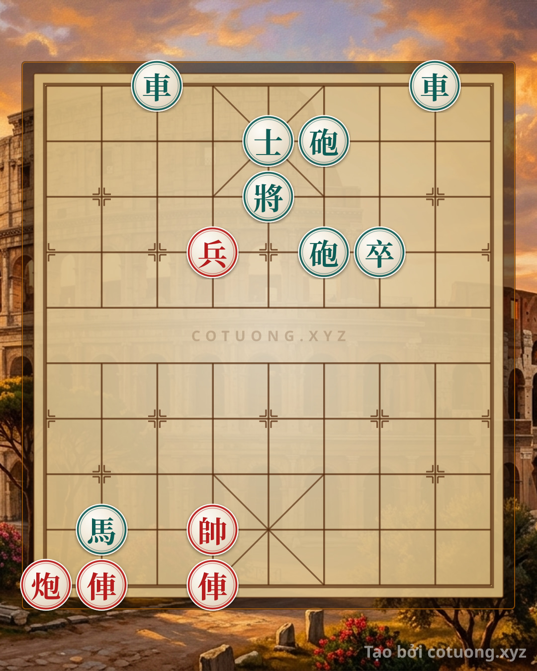 Challenge: Black Chariot on File 8, Rank 10: Counterattacking Breakthrough from 'Horse Ngọa Tào' - Can you solve it?